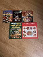 Diverse kookboeken - Grieks, Japans, Boheems, etc., Gelezen, Vegetarisch, Voorgerechten en Soepen, Ophalen of Verzenden