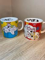 Disney 101 Damatiërs vintage mokken 2 stuks, Verzamelen, Disney, Ophalen of Verzenden