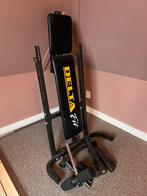 Bench press met stang en diverse gewichten, Ophalen, Gebruikt, Krachtstation, Armen