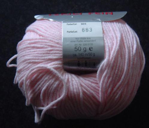 Schoeller Stahl Lerci Fein Breigaren Rose Wol handwerken, Hobby en Vrije tijd, Breien en Haken, Nieuw, Breien of Haken, Wol of Garen