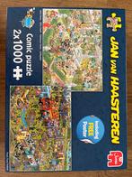 Jan van Haasteren Puzzel 2x1000 - BBQ & Foodtruck, Ophalen, Nieuw, Legpuzzel