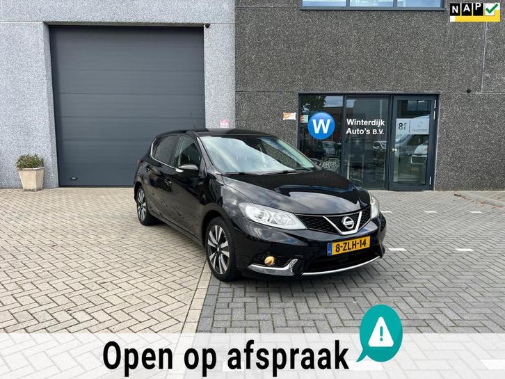 Nissan Pulsar 1.2 DIG-T Tekna - Airco / 360 Camera / NAP, Auto's, Nissan, Bedrijf, Te koop, Pulsar, 360° camera, ABS, Achteruitrijcamera