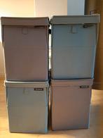 4x Wasmand opvouwbaar stapelbaar Brabantia Green & Grey, Ophalen, Zo goed als nieuw, Overige kleuren, Overige typen