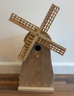 Handgemaakt houten vogelhuis - MOLEN +/- 40cm hoog, Tuin en Terras, Nieuw, Ophalen of Verzenden