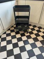Keuken trolley op wielen metaal in nieuwstaat, Ophalen of Verzenden
