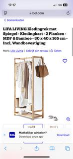 Kledingrek bamboe, Ophalen, Gebruikt