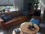 Bankstel  + stoel+ hocker, Ophalen, Overige materialen, Gebruikt, 75 tot 100 cm