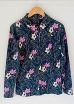 4 Funky Flavours blouse blauw bloemenprint  L/40, Kleding | Dames, Maat 38/40 (M), Blauw, Ophalen of Verzenden, Zo goed als nieuw