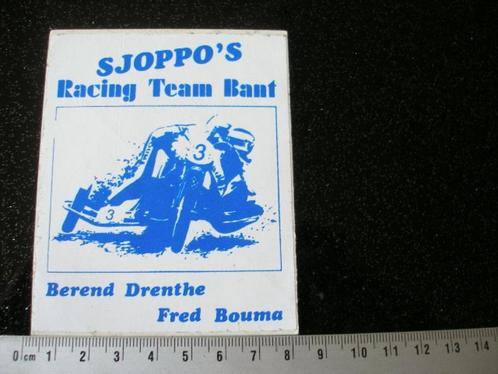 sticker Berend Drenthe Fred Bouma sidecar zijspannen cross, Verzamelen, Stickers, Zo goed als nieuw, Sport, Verzenden
