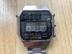 vintage lcd horloge citizen multi alarm 3 GN-4-S 41-3518, Ophalen, Staal, Met bandje, 1960 of later