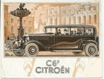 Citroen C6 F vouwfolder frans oldtimer auto, Boeken, Ophalen of Verzenden, Zo goed als nieuw, Citroën