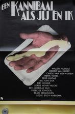Tendum Vermeer&Barends&Manders poster "Een Kannibaal als Jij, Ophalen, A1 t/m A3, Film en Tv, Rechthoekig Staand