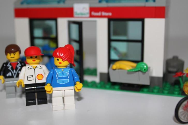 LEGO 1254 SHELL Select Shop | ALS NIEUW, Kinderen en Baby's, Speelgoed | Duplo en Lego, Zo goed als nieuw, Lego, Complete set