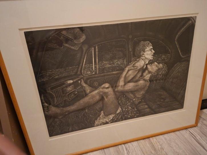 Litho van Daniel Clark Brown - Kaapstad, Antiek en Kunst, Kunst | Etsen en Gravures, Ophalen of Verzenden