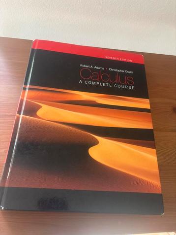 Calculus: A Complete Course - Adams & Essex beschikbaar voor biedingen