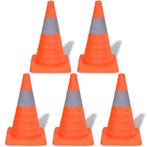 Verkeerskegel pylon pion pop-up 42 cm 5 10 st GRATIS BEZORGD, Doe-het-zelf en Verbouw, Verzenden, Nieuw