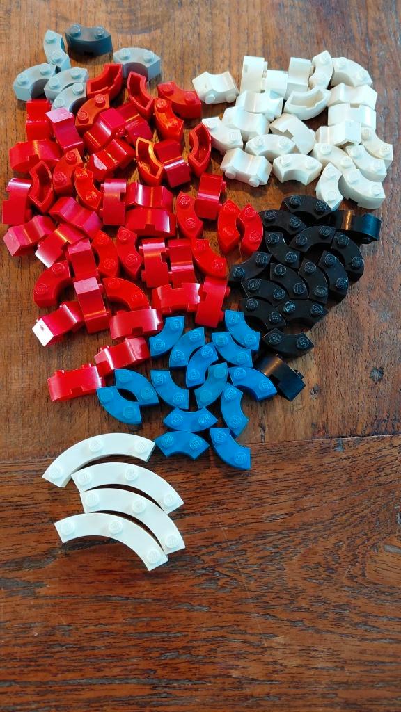 Lego macaroni steentjes, Kinderen en Baby's, Speelgoed | Duplo en Lego, Zo goed als nieuw, Lego, Losse stenen, Ophalen of Verzenden