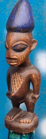 African Yorula Era Ibeji.  Houtsnijwerk. 26 cm., Ophalen