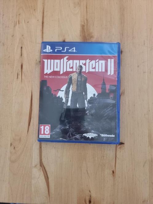 Wolfenstein 2 Wolfenstein II The New Colossus PS4, Spelcomputers en Games, Games | Sony PlayStation 4, Zo goed als nieuw, Shooter