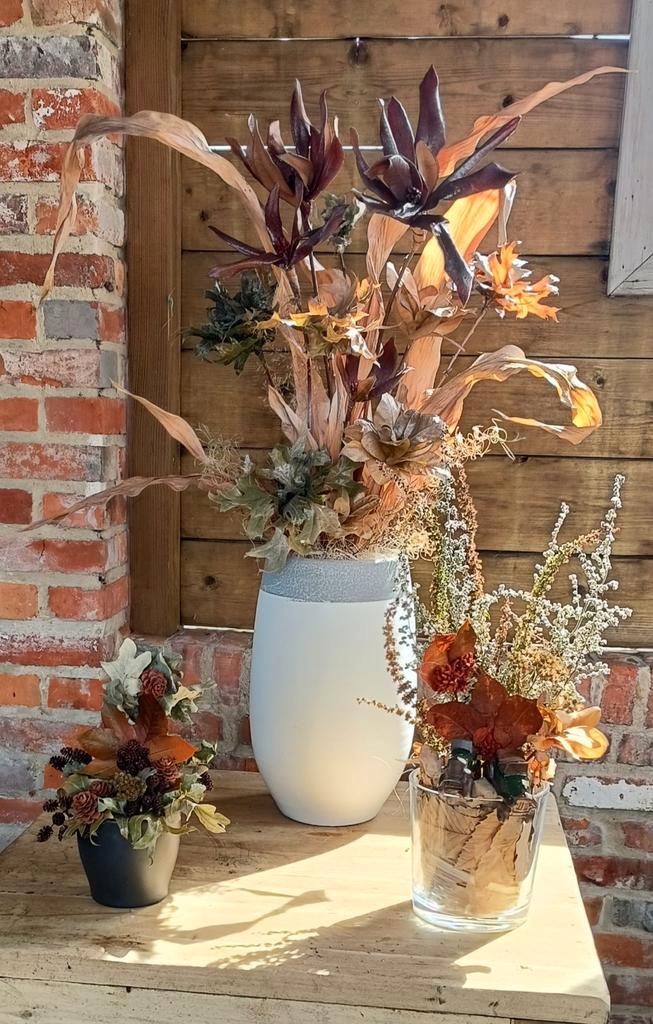 Handgemaakte Bloemdecoratie, Huis en Inrichting, Woonaccessoires | Droogbloemen, Nieuw, Ophalen