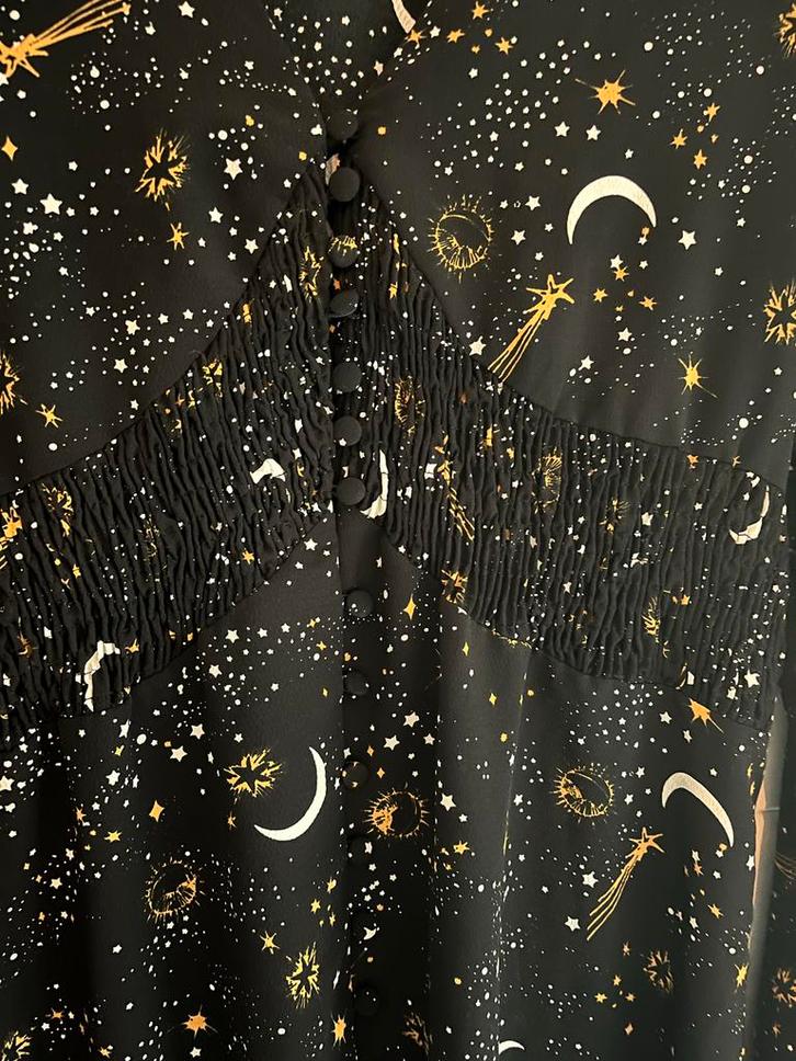 Scotch & Soda Maxi Jurk - Maat M - Nieuw!, Kleding | Dames, Jurken, Nieuw, Maat 38/40 (M), Zwart, Onder de knie, Ophalen of Verzenden