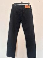 Tijdloze Stijl: Originele Levi's 501 Zwarte Jeans W31L34, Kleding | Heren, Spijkerbroeken en Jeans, Verzenden, Zo goed als nieuw