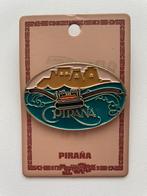 Efteling pin Pirana met bewegend bootje op kaartje EPP 471, Verzamelen, Ophalen of Verzenden, Nieuw, Button of Speldje