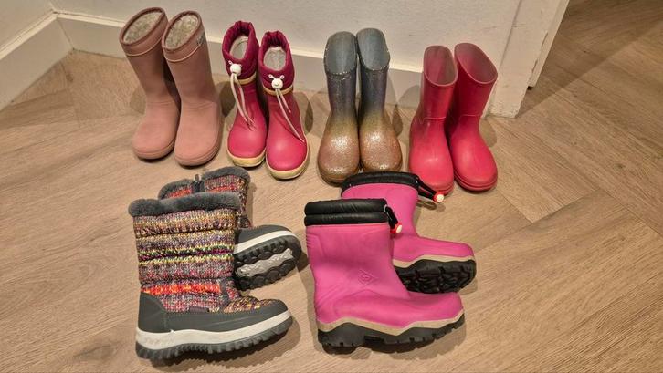 Regenlaarzen en winter boots maat 28, Kinderen en Baby's, Kinderkleding | Schoenen en Sokken, Zo goed als nieuw, Laarzen, Jongen of Meisje