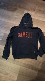 donnker blauwe hoodie maat 152, Ophalen of Verzenden, Gebruikt, Jongen, Trui of Vest