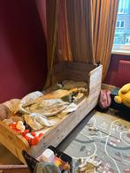 Peuterbed 150x70 Steigerhout, Gebruikt, 70 tot 85 cm, Lattenbodem, 140 tot 160 cm