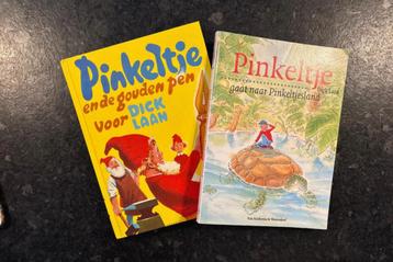 2 Pinkeltje Boeken - Dick Laan, De gouden pen & Naar … beschikbaar voor biedingen