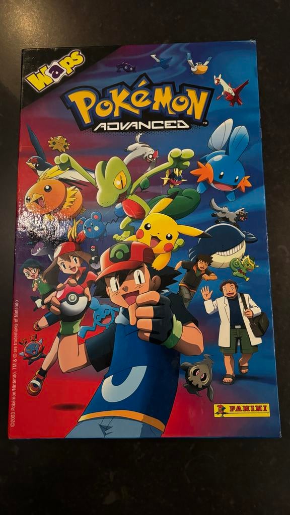 Pokemon Panini Waps 2003, Ophalen of Verzenden, Gebruikt