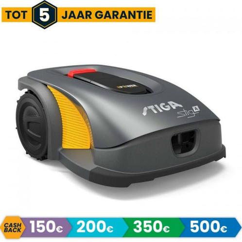 Stiga Stig-A 5000 - Robotmaaier AGS-technologie GPS-signaal, Tuin en Terras, Robotmaaiers, Nieuw, Meer dan 25 cm, Met regensensor