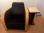 Art Deco Fauteuils + Rooktafeltje, Huis en Inrichting, Fauteuils, Ophalen, Art Deco (origineel jaren 30. Professioneel gerestaureerd)