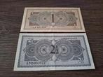 Setje mooie muntbiljetten 1 en 2,5 gulden Juliana, 1949, Postzegels en Munten, Ophalen of Verzenden