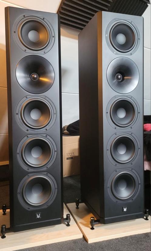 ARENDAL 1723 TOWER S / 31.3 KG per stuk!, Audio, Tv en Foto, Luidsprekers, Zo goed als nieuw, Front, Rear of Stereo speakers, 120 watt of meer