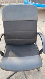 Zwarte bureaustoel, Gebruikt, Zwart, Ophalen of Verzenden, Bureaustoel