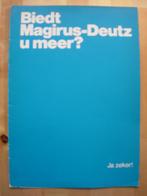 Magirus Deutz Programma Brochure ca 1972, Overige merken, Zo goed als nieuw, Ophalen, Magirus