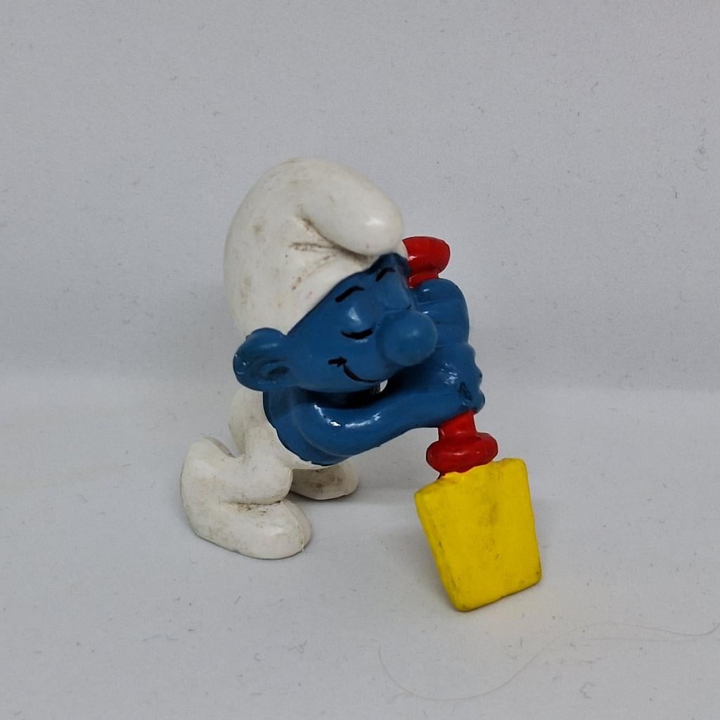 Luilak Smurf 20043, Ophalen of Verzenden, Gebruikt, Boerensmurf, Poppetje, Figuurtje of Knuffel
