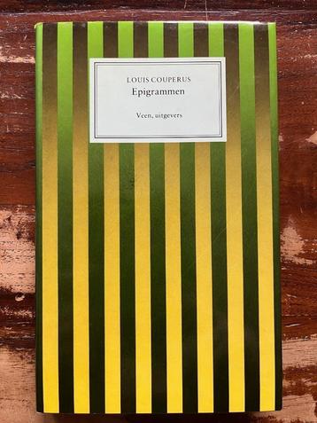 Louis Couperus - Epigrammen beschikbaar voor biedingen