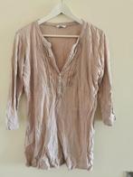 Lila Top Shirt knoopjes driekwart mouw  XL  Katoen, Kleding | Dames, Tops, Paars, Maat 46/48 (XL) of groter, Ophalen of Verzenden