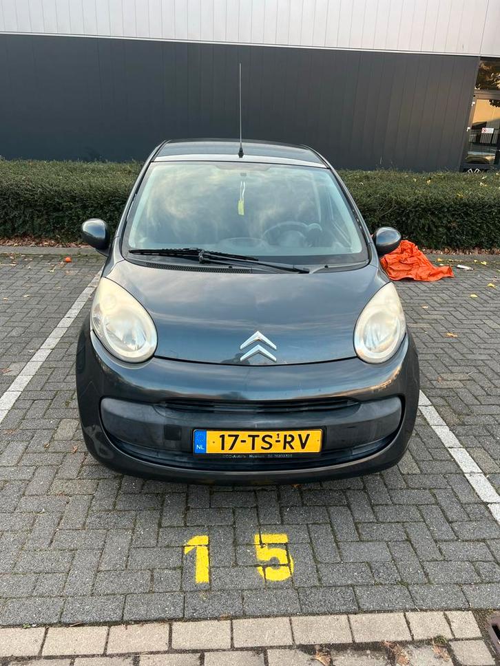 Citroën C1 1.0 5-DRS 2007 Grijs, Auto's, Citroën, Bedrijf, C1, Airconditioning, Centrale vergrendeling, Elektrische ramen, Radio