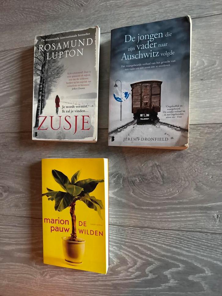 Thrillers & Romans – set van 4 boeken, Boeken, Thrillers, Gelezen, Ophalen of Verzenden