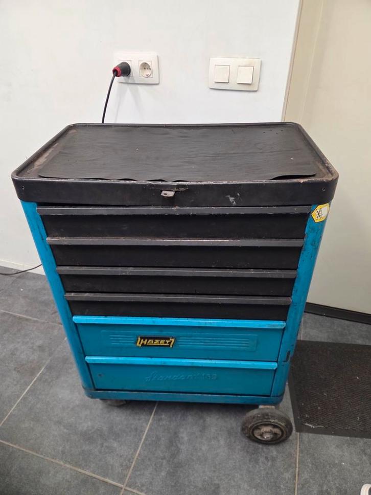 Hazet Gereedschapwagen, met gereedschap, Doe-het-zelf en Verbouw, Gereedschapskisten, Gebruikt, Gevuld, Ophalen