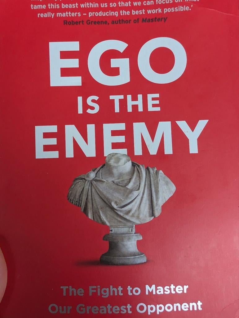 Ego is the Enemy - Ryan Holiday, Boeken, Ophalen of Verzenden