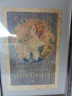 RARITEIT !!!!! Boldoot eau de cologne reclame jaren 30-40, Verzamelen, Parfumverzamelingen, Verzenden, Gebruikt, Toebehoren