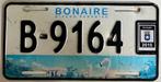 MP948A Nummerplaat Bonaire B 9164 2015 €20, Ophalen of Verzenden, Gebruikt