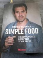 Sergio Herman - Simple food kook boek, Boeken, Kookboeken, Sergio Herman; Johan Cuypers; Mara Grimm, Ophalen of Verzenden, Zo goed als nieuw