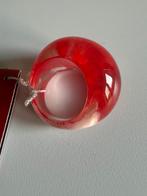 Zsiska ring rood doorschijnend maat M - Nieuw, Kunststof, Verzenden, Nieuw, 17 tot 18