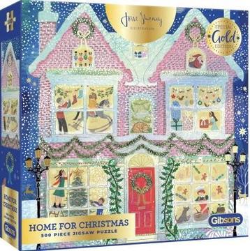 Gibsons - Home for Christmas - 500 stukjes beschikbaar voor biedingen